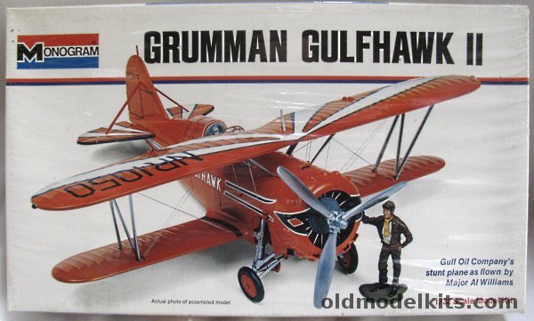 Monogram 1/32 Grumman Gulfhawk (F3F) Gulf Oil - White Box Issue, 6850-0225 plastic model kit